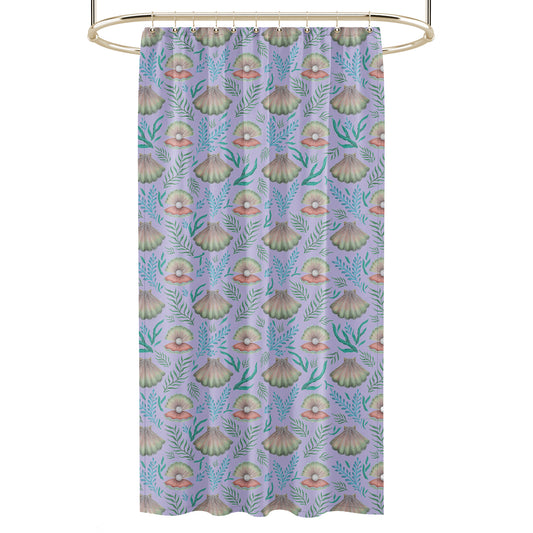 Pearl's Dream Lilac Luxury Shower Curtain - 3 Sizes Available