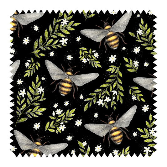 White-tailed Bumblebee Fabric