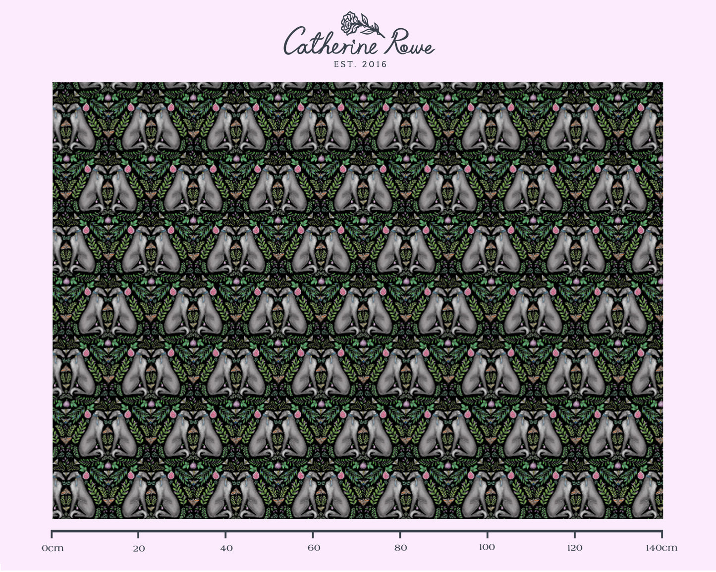 Tsar's Gift in Midnight Black Fabric