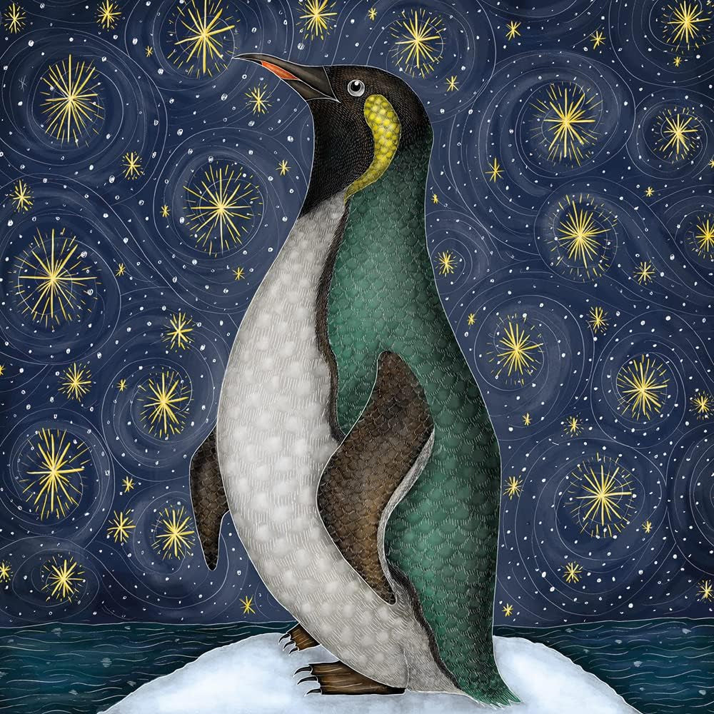 Celestial Christmas Charity Christmas Cards Pack - 12 Cards