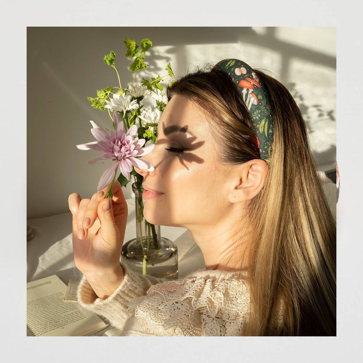 Into the Woods Green Headband Alice Band - Fable England X Catherine Rowe Designs