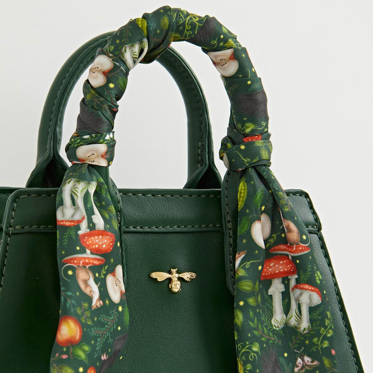 Into the Woods Green Mini Tote - Fable England X Catherine Rowe Designs
