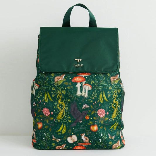 Into the Woods Green Backpack - Fable England X Catherine Rowe Designs