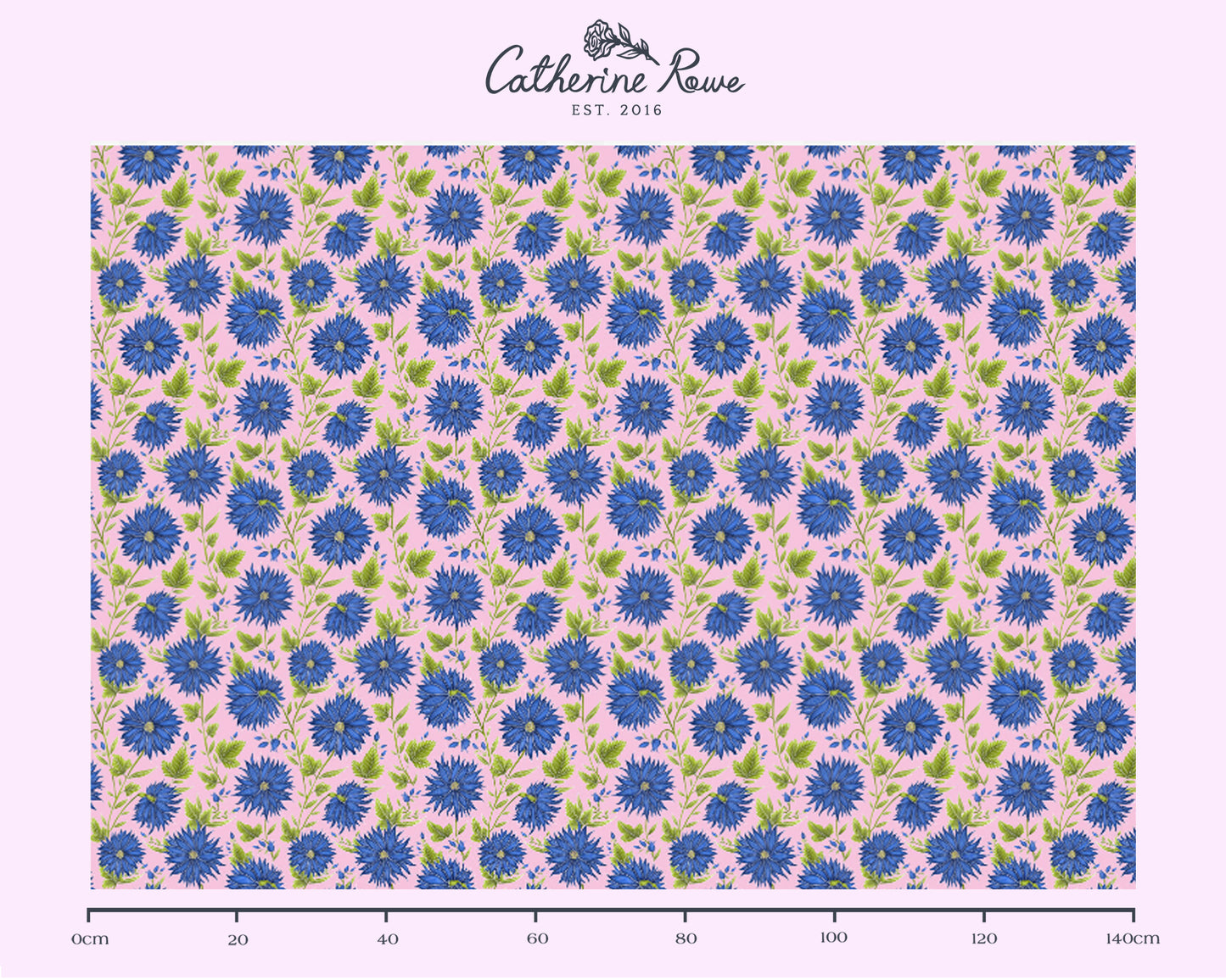 Freya's Flower Petal Pink Fabric