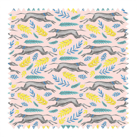 Iggy Pattern in Petal Pink Fabric