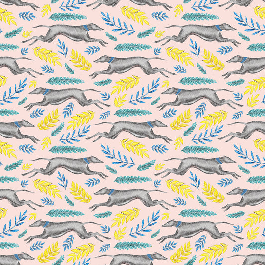 Iggy Pattern Petal Pink Wallpaper