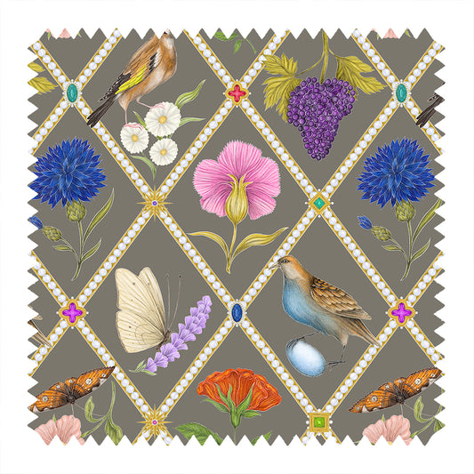 Illuminations in Mushroom Taupe Fabric