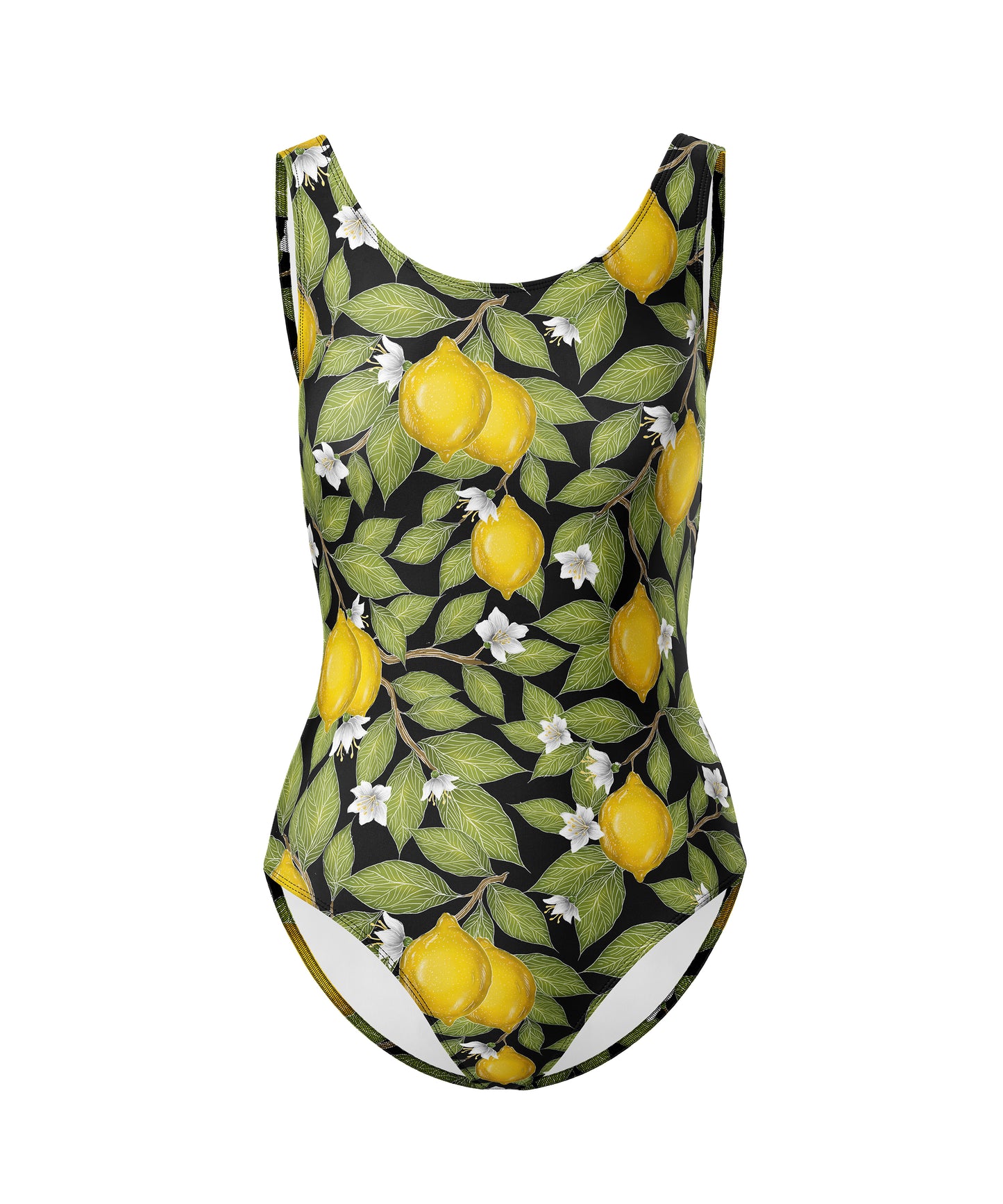 Limited Edition Swimsuits - UV resistant - Handmade in London - Limoni Midnight Black