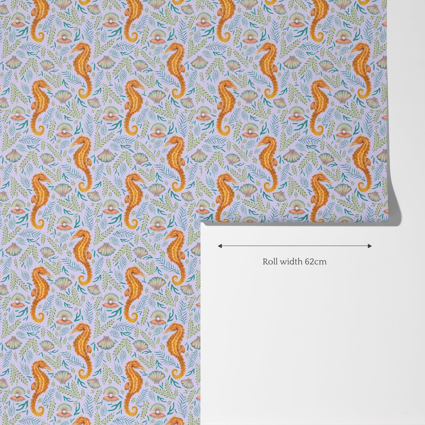 Royal Reef Urchin Lilac Wallpaper