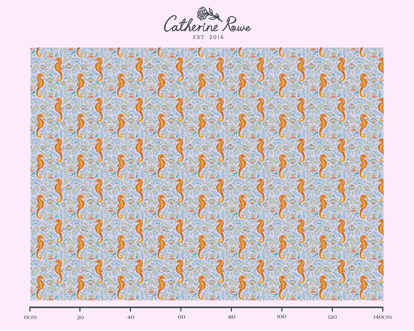Royal Reef in Urchin Lilac Fabric