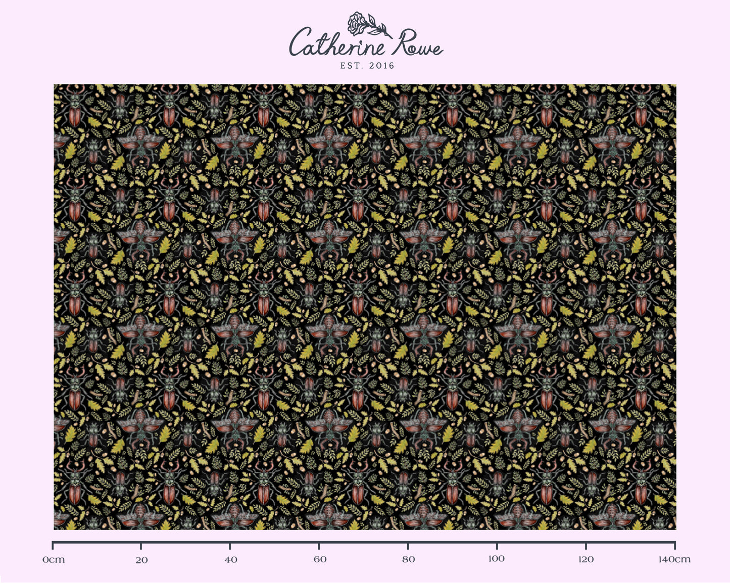 Stag Beetle Fabric