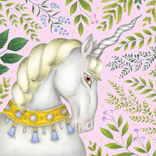 Majesty the Unicorn Fine Art Print