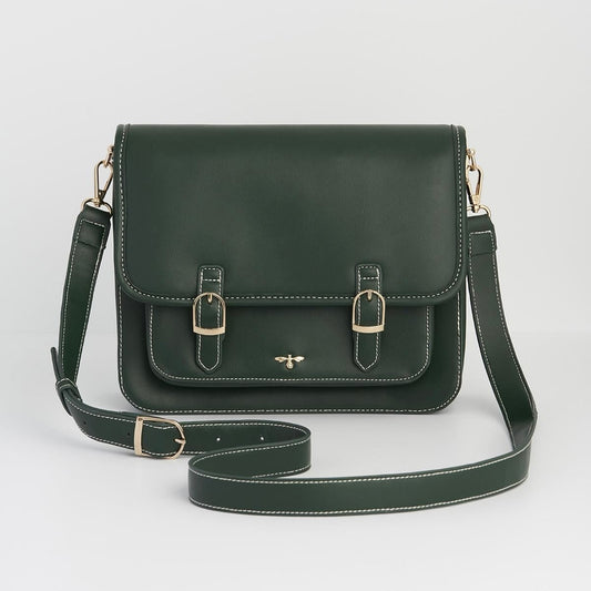 Into the Woods Green Satchel - Fable England X Catherine Rowe Designs