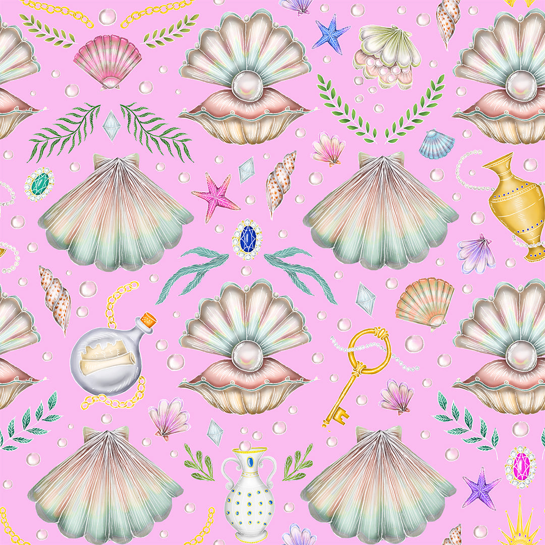 Pearl's Fantasy Candy Pink Wallpaper