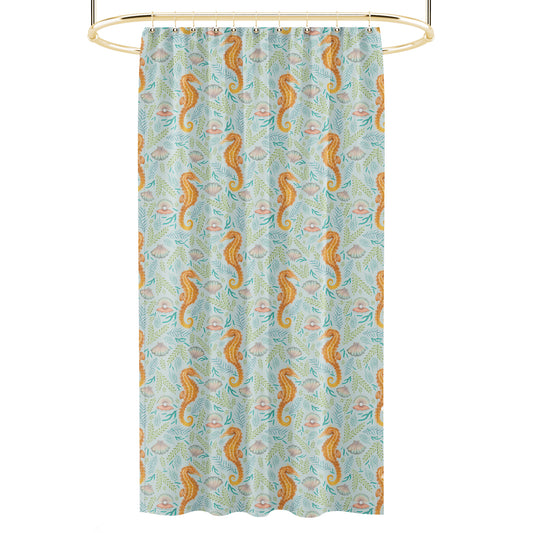 Royal Reef Seafoam Green Luxury Shower Curtain - 3 Sizes Available