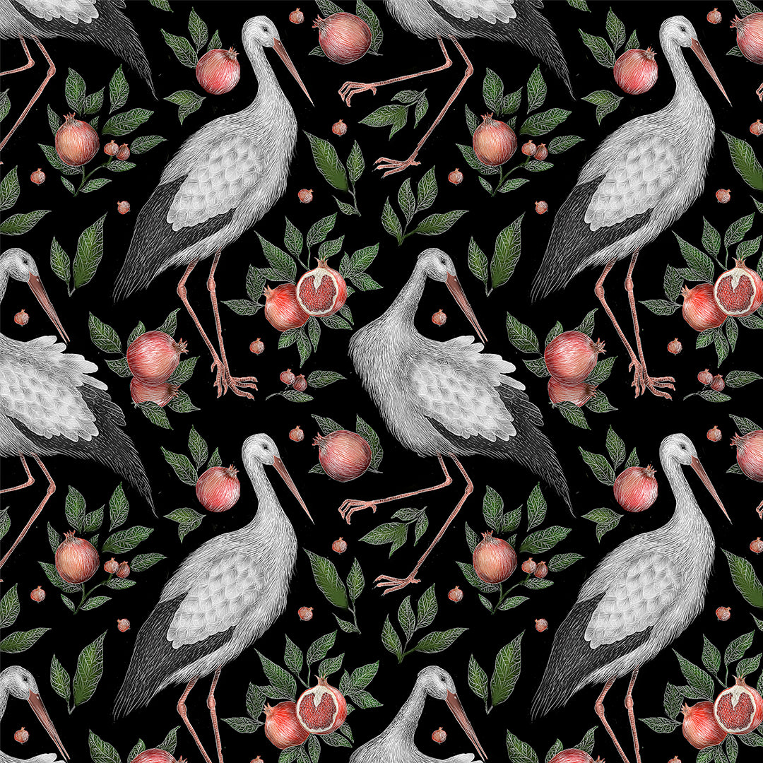 Stork Stories Wallpaper