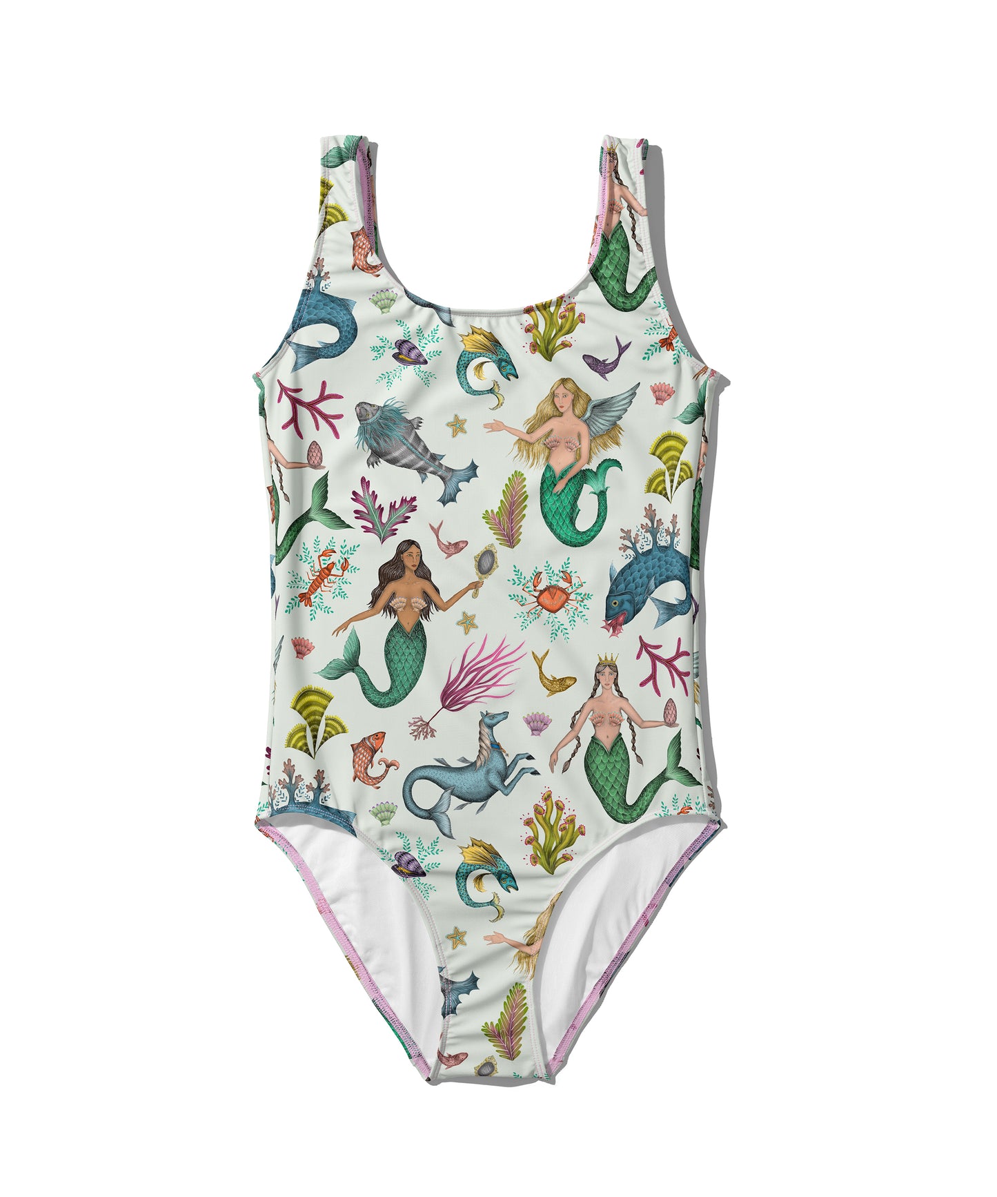 Limited Edition Swimsuits - UV resistant - Handmade in London - Syreni Sea Green