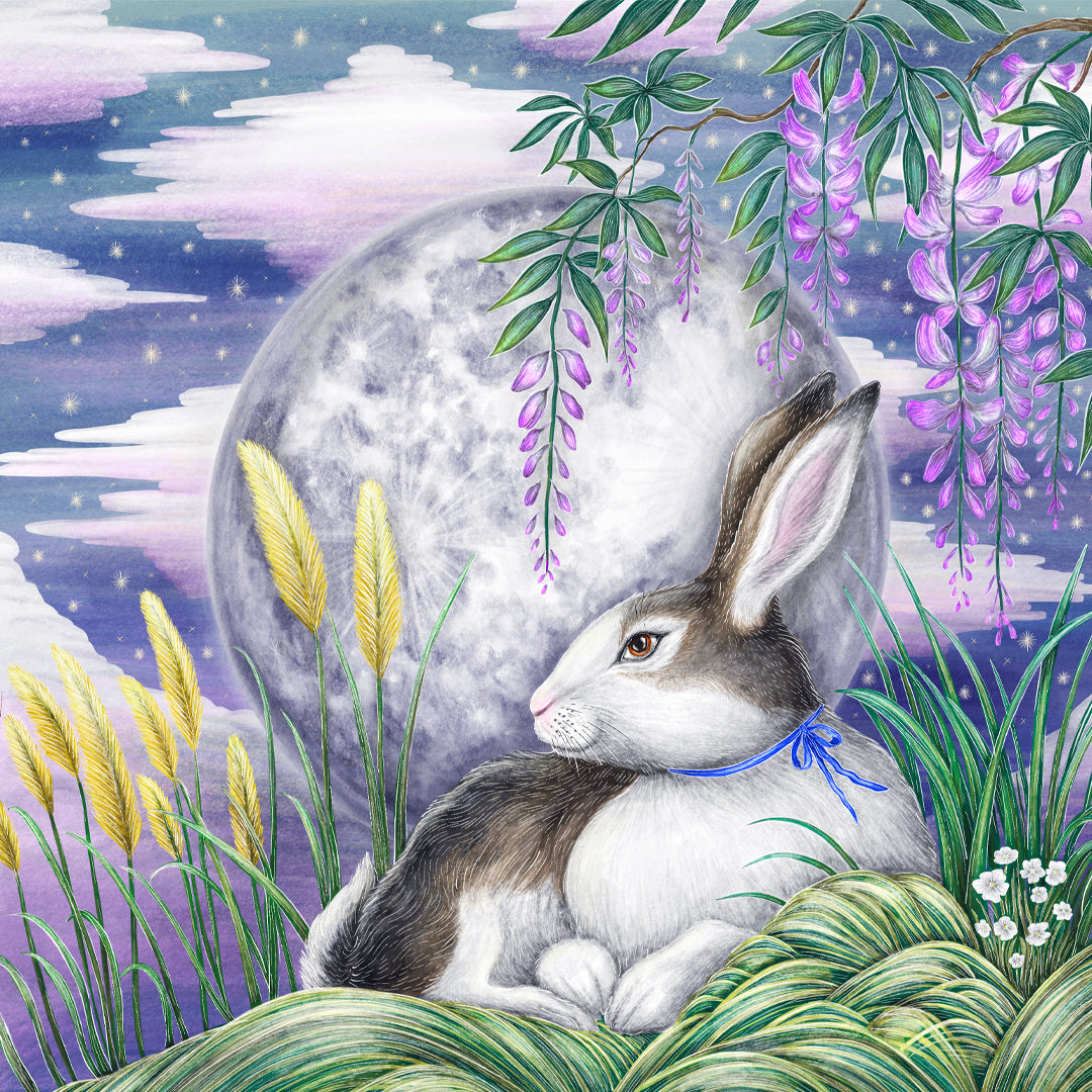 Moon Rabbit Fine Art Print