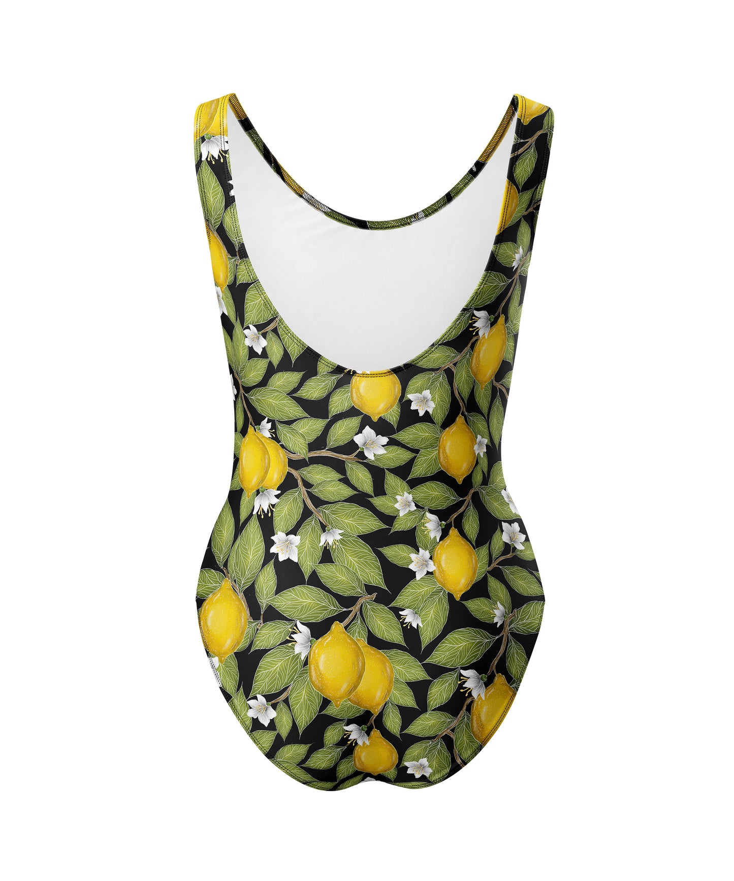 Limited Edition Swimsuits - UV resistant - Handmade in London - Limoni Midnight Black