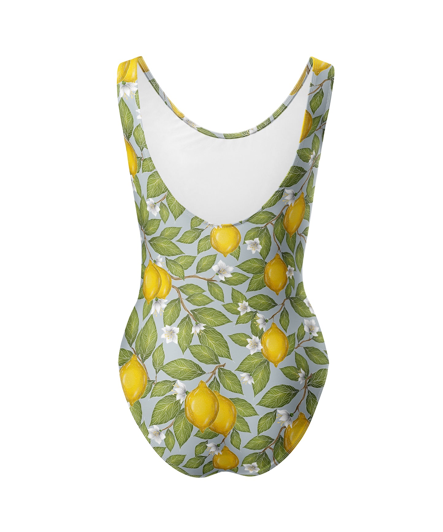Limited Edition Swimsuits - UV resistant - Handmade in London - Limoni Sky Blue