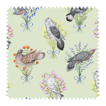 Pigeon Pals 2.0 Grass Green Fabric