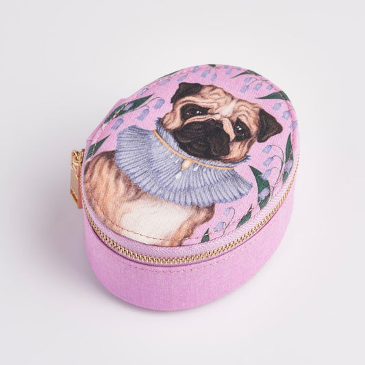 Pug Jewellery Box Fable England X Catherine Rowe Designs