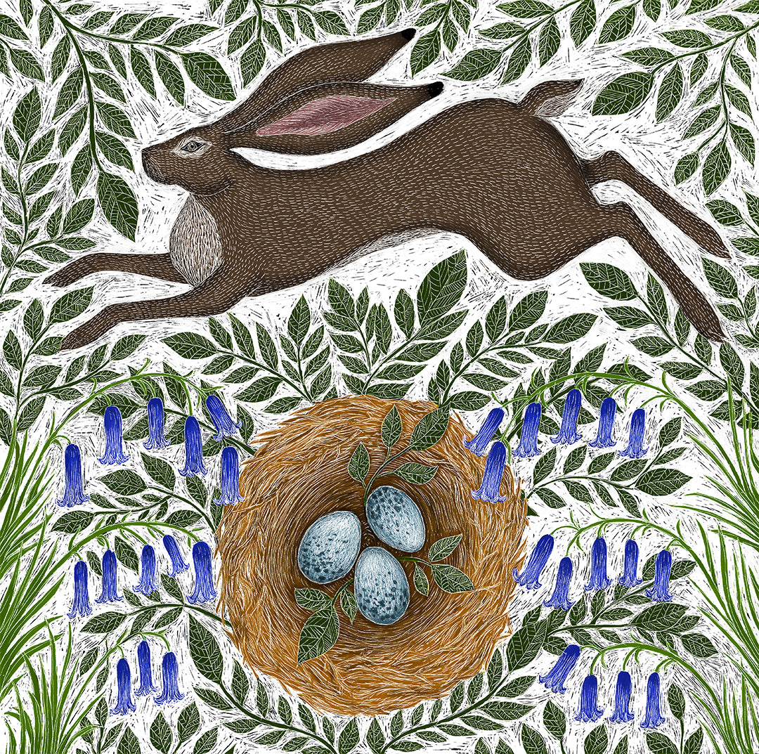 Spring Hare Fine Art Print