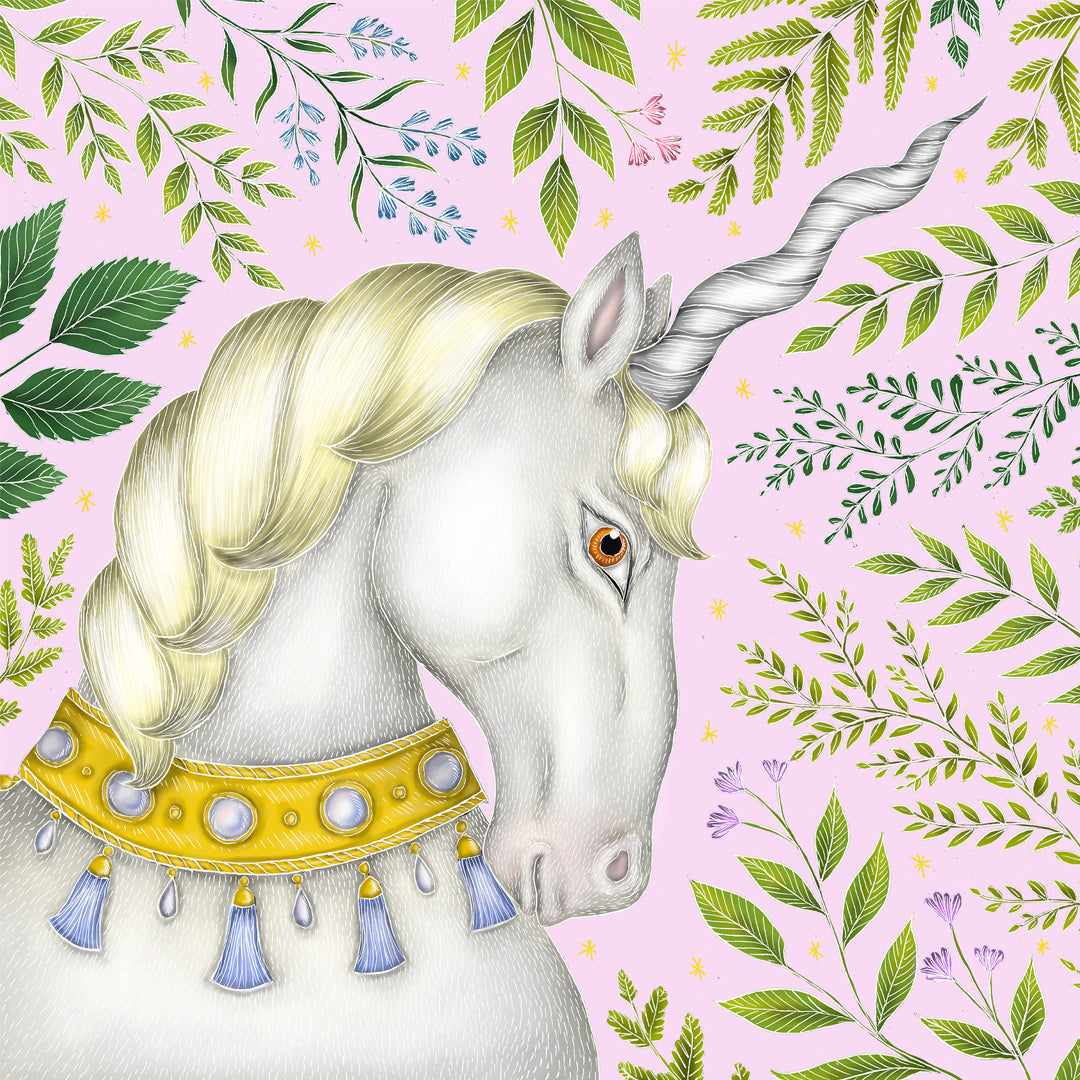 Majesty the Unicorn Fine Art Print